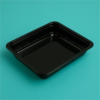 Лоток под запайку 325*265*100, РР ЧЕРНЫЙ (180шт) 2044