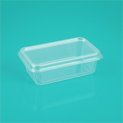 Лоток под запайку 147*109*42,  РР ПРОЗРАЧНЫЙ (660шт) 2049