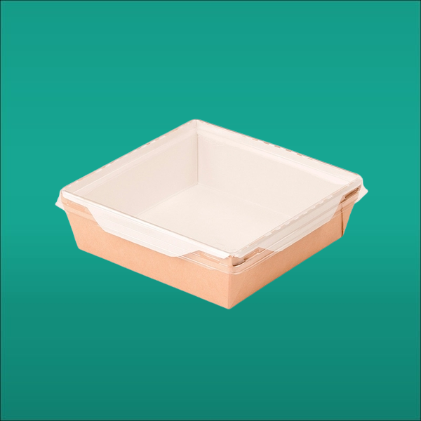 Контейнер с крышкой 1200 мл БЕЛЫЙ OPSALAD салатник 2066