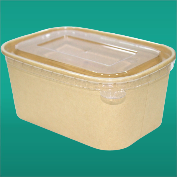 Прямоугольный боул с крышкой 1000 мл., 171*121мм 2086