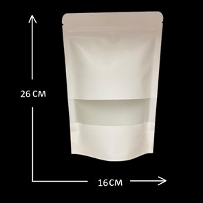 {{photo.Alt || photo.Description || '(ОТ 500шт) Пакет дой-пак БЕЛЫЙ зип-лок 180*260мм с окном'}}