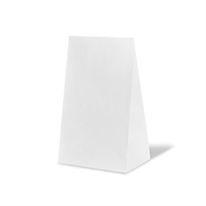 Пакет с прямоугольным дном 120*80*330  белый 1967