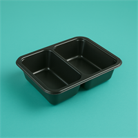 {{photo.Alt || photo.Description || 'Лоток под запайку 187*137*55,  РР ЧЕРНЫЙ (504шт) 2 секции 1/2'}}