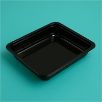 Лоток под запайку 325*265*100, РР ЧЕРНЫЙ (180шт) 2044