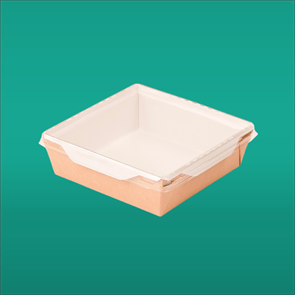 Контейнер с крышкой 900 мл БЕЛЫЙ OPSALAD салатник 2064