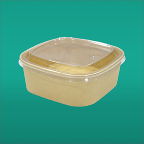 Квадратный боул с крышкой 500мл, 130*130 мм 2074