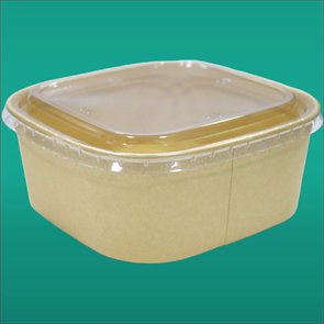 Квадратный боул с крышкой 1200мл, 170*170 мм 2078