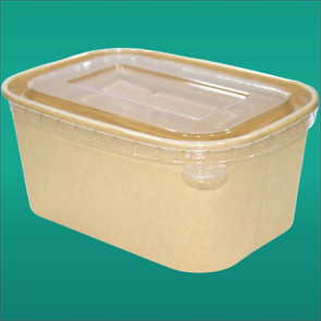 Прямоугольный боул с крышкой 1000 мл., 171*121мм 2086