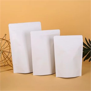 {{photo.Alt || photo.Description || '(ОТ 500шт) Пакет дой-пак БЕЛЫЙ крафт зип-лок 200*300мм металлизированный'}}